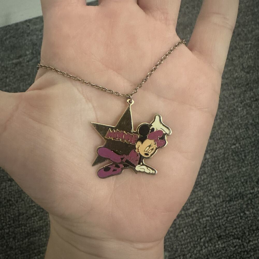 Vintage Disney AAi Minnie Mouse Gold Charm